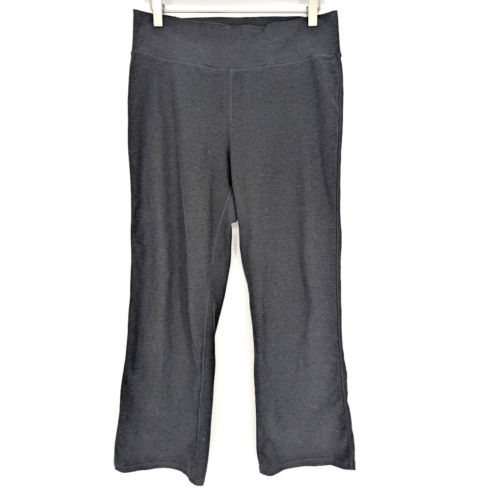Vuori Womens Mid Rise Elevation Bootcut Pant‎ Midnight Heather Gray Large Active